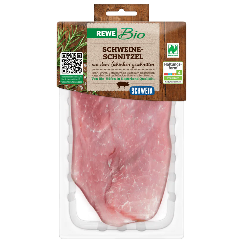 REWE Bio Schweine Schnitzel ca. 300g - 2145490000005