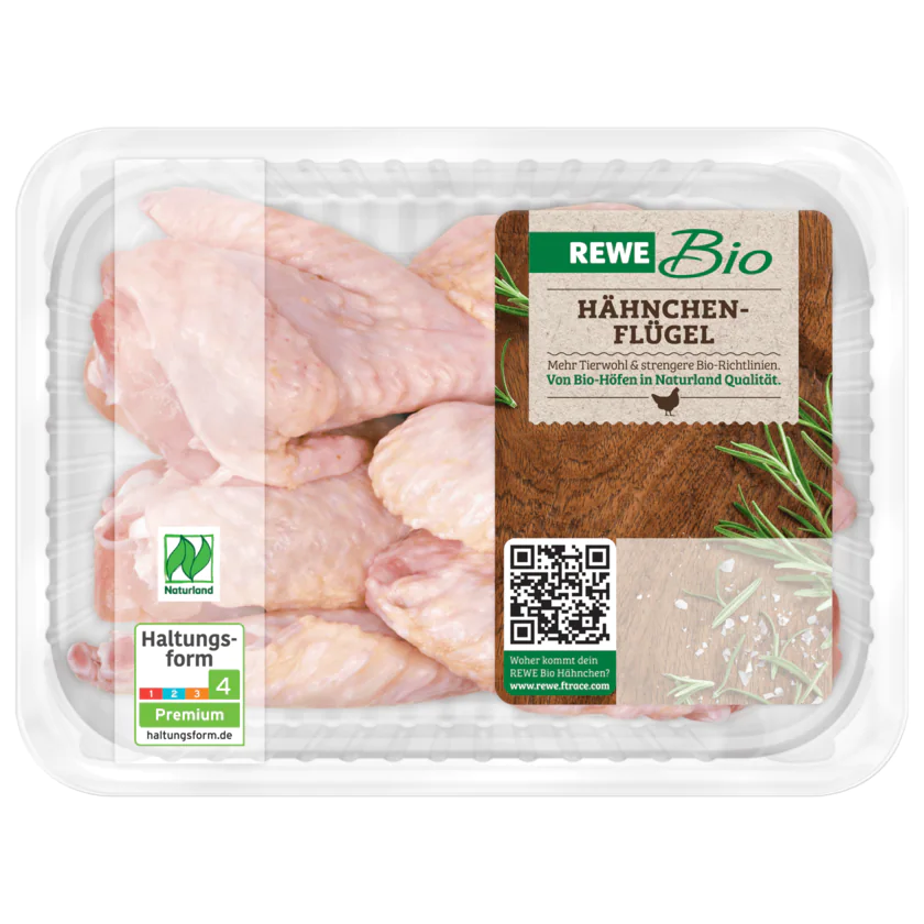 REWE Bio Hähnchenflügel 480g - 2155170000003