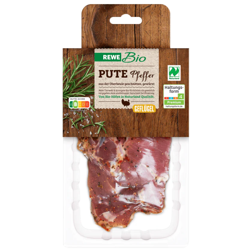 REWE Bio Puten Pfeffersteak 300g - 2161010000003