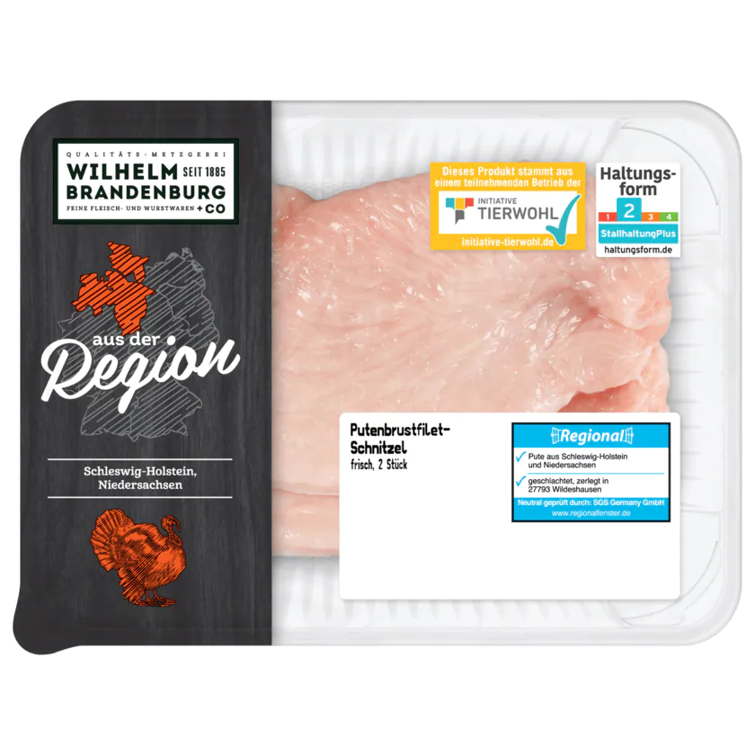 Wilhelm Brandenburg Putenbrustfilet-Schnitzel 2 Stück - 2184600000009