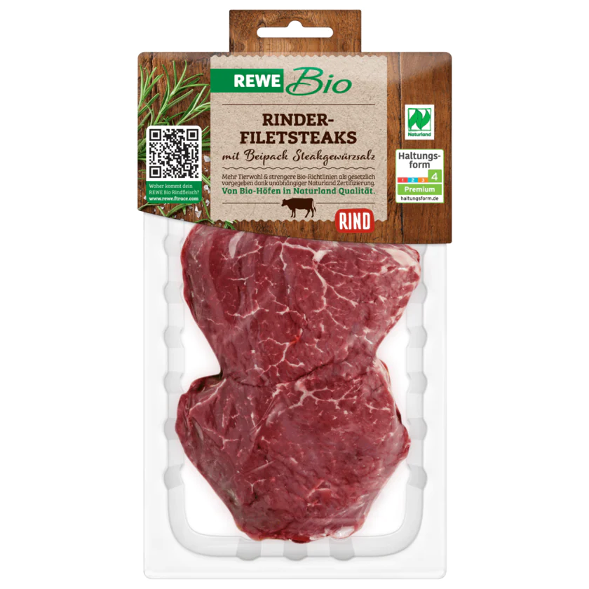 REWE Bio Rinderfilet 260g - 2188280000007