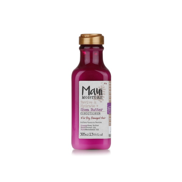 Maui Moisture revive and hydrate shea butter conditioner 385ml - Waitrose UAE & Partners - 22796170125