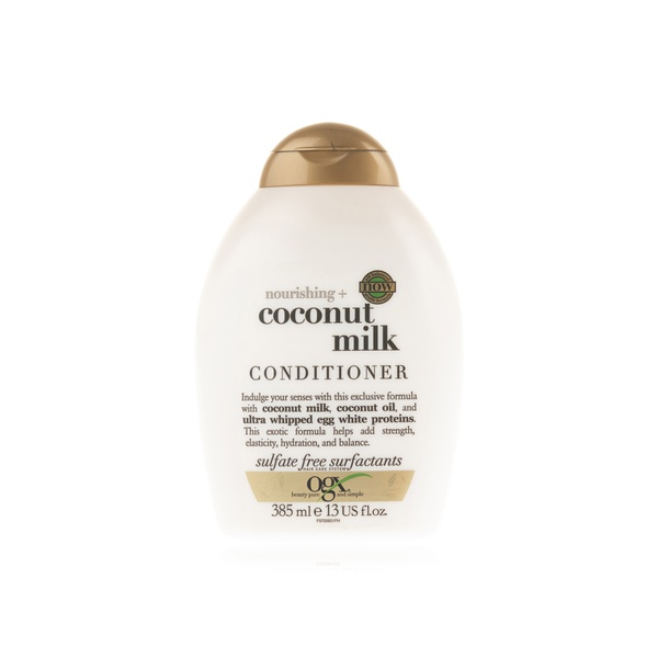 OGX coconut milk conditioner 385ml - Waitrose UAE & Partners - 22796970060