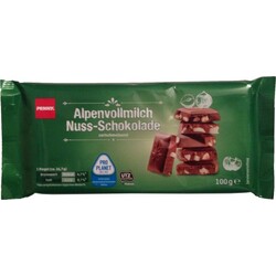 PENNY Alpenvollmilch Nuss-Schokolade - 23281240