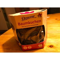 Douceur Baumkuchen mit Zartbitterschokolade - 23434523