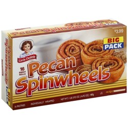 Little Debbie Pecan Spinwheels - 24300043352