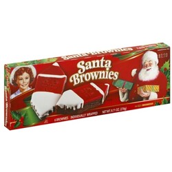 Little Debbie Santa Brownies - 24300044540