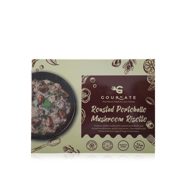 Gourmate roasted Portobello mushroom risotto 375g - Waitrose UAE & Partners - 27281587235