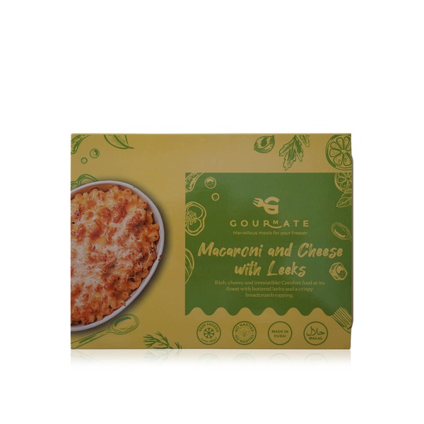 Gourmate baked macaroni and cheese with leeks 355g - Waitrose UAE & Partners - 27281587297