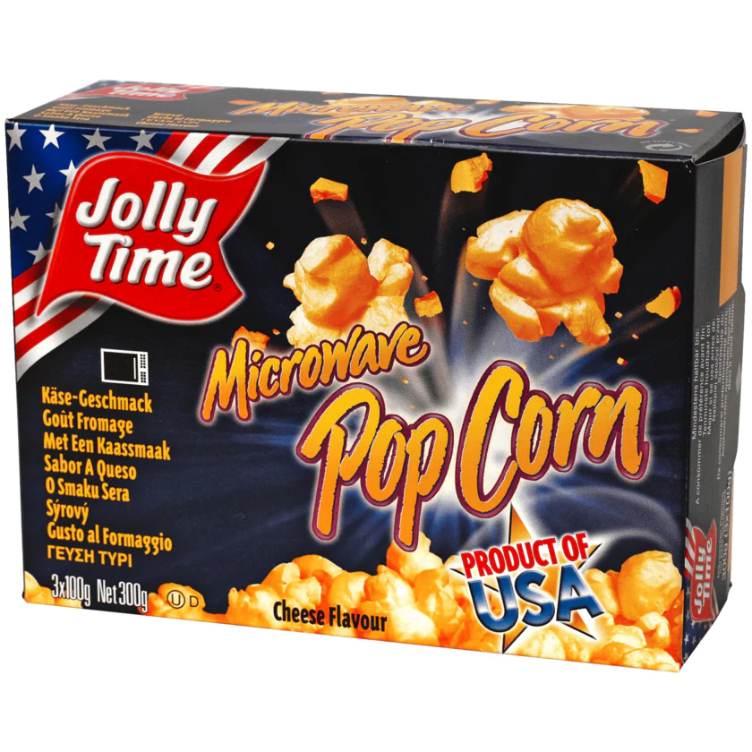 Jolly Time Microwave Pop Corn Cheese Flavour 3x100g - 28190007791