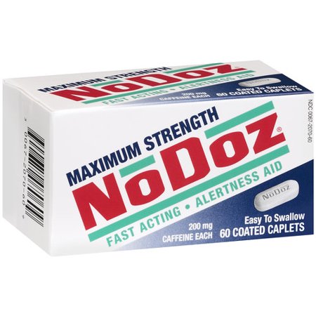 No-Doz Max Strength Fast Acting Alertness Aid, 60 Caplets - 300672070609