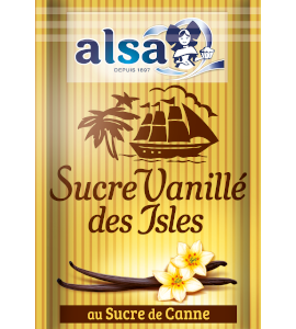 Alsa French baking vanilla sugar 7 pouches - 3011360030108