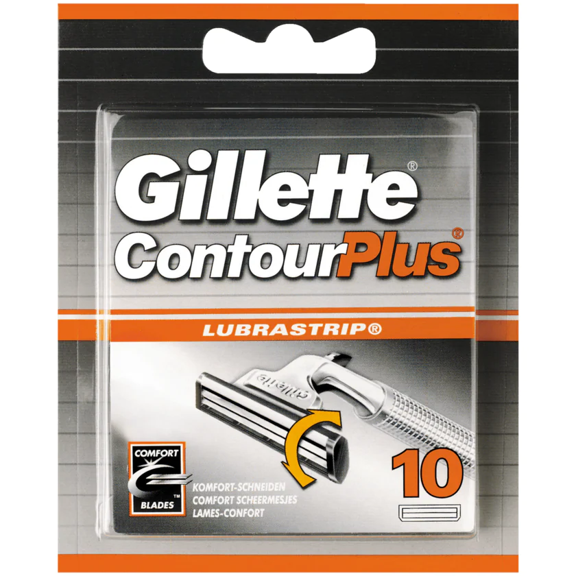Gillette Klingen Contour Plus 10 Stück - 3014260207618
