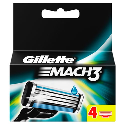 Gillette Mach3 Mens Razor Blade Refills - 3014260243531