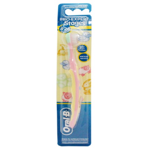 Oral B Stages 1 from 4 to 24 months Manual Baby Toothbrush - 3014260278311