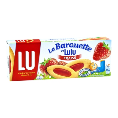 LU La Barquette de Lulu strawberry 120g /4.2 oz - 3017760038409