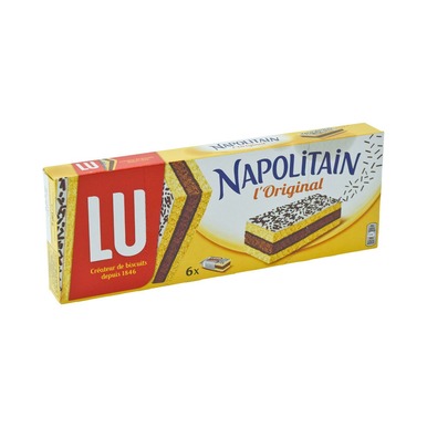 Lu Napolitain Classic Layer Cake 180g/6.4 oz - 3017760290692