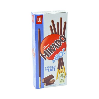 LU Mikado Milk Chocolate French Cookie Sticks 39 g/1.3oz - 3017760628198