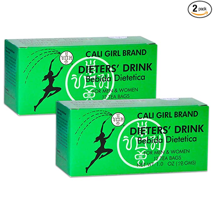 Dieter's Drink Cali Girl Brand for Men and Woman NT WT 1.0oz - SET OF 2 - 304061261111