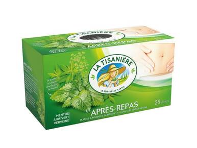 La Tisaniere Apres Repas Herb Tea 25 bags - 3042061410012