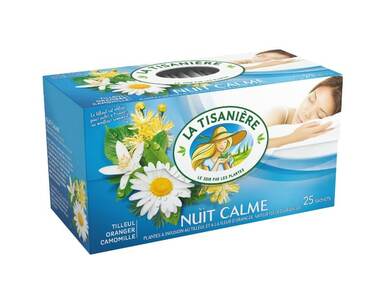 La Tisaniere Nuit Calme 25 bags 1.33 oz (37.5 g) - 3042061410135