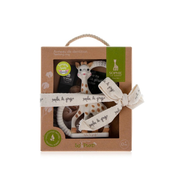 Sophie la girafe So'pure teething ring- soft version - Waitrose UAE & Partners - 3056562003185