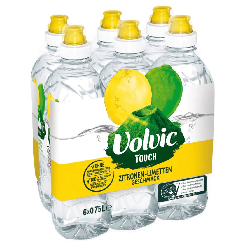 Volvic Touch Zitrone-Limette 6x0,75l - 3057640459993