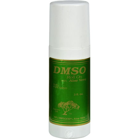 (2 Pack) DMSO Roll On 70/30 Aloe Plast - 3 oz - Liquid - 306032402097