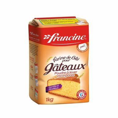 Francine French Wheat Flour Special Cake 1kg/2.2lb - 3068111001238