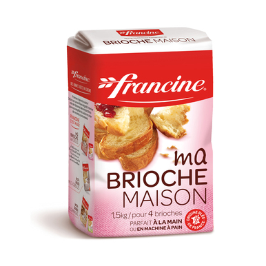 Francine Flour for Brioche 1.5kg ( 3.30 Lb) 4 Brioches - 3068111454232