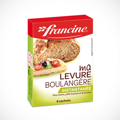 Francine Yeast Bakery Bread and Pizza 6 bags - 3068111752222