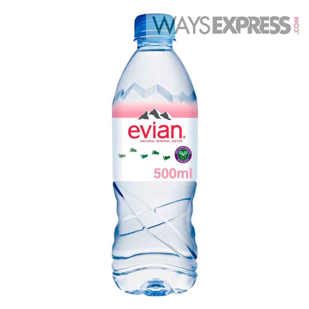 EVIAN NATURAL MINERAL WATER 500ml - 3068320055008