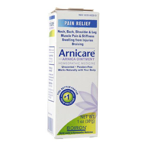 Boiron Arnicare Ointment for Soothing Relief of Joint Pain, Muscle Pain, Muscle Soreness, and Swelling from Bruises or Injury - Non-greasy and Fragrance-Free - 1 oz (B01K1XZ366) - 306960229506