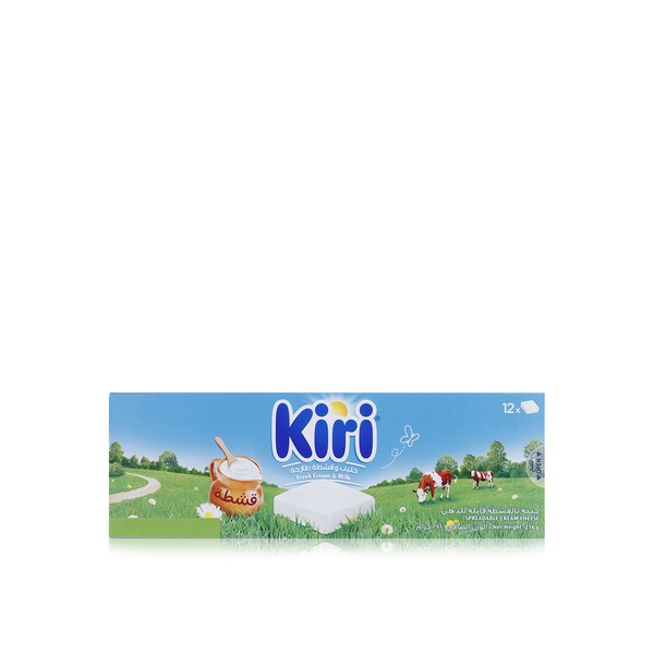 Kiri 12 mini blocks of cheese 200g - Waitrose UAE & Partners - 3073780894326