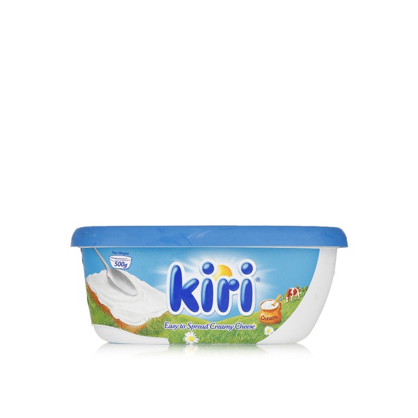 Kiri cream cheese spread, 500g tub - Waitrose UAE & Partners - 3073781058796