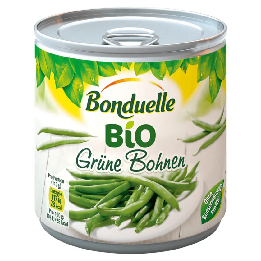 Bonduelle Bio Grüne Bohnen 400G - 3083681013795