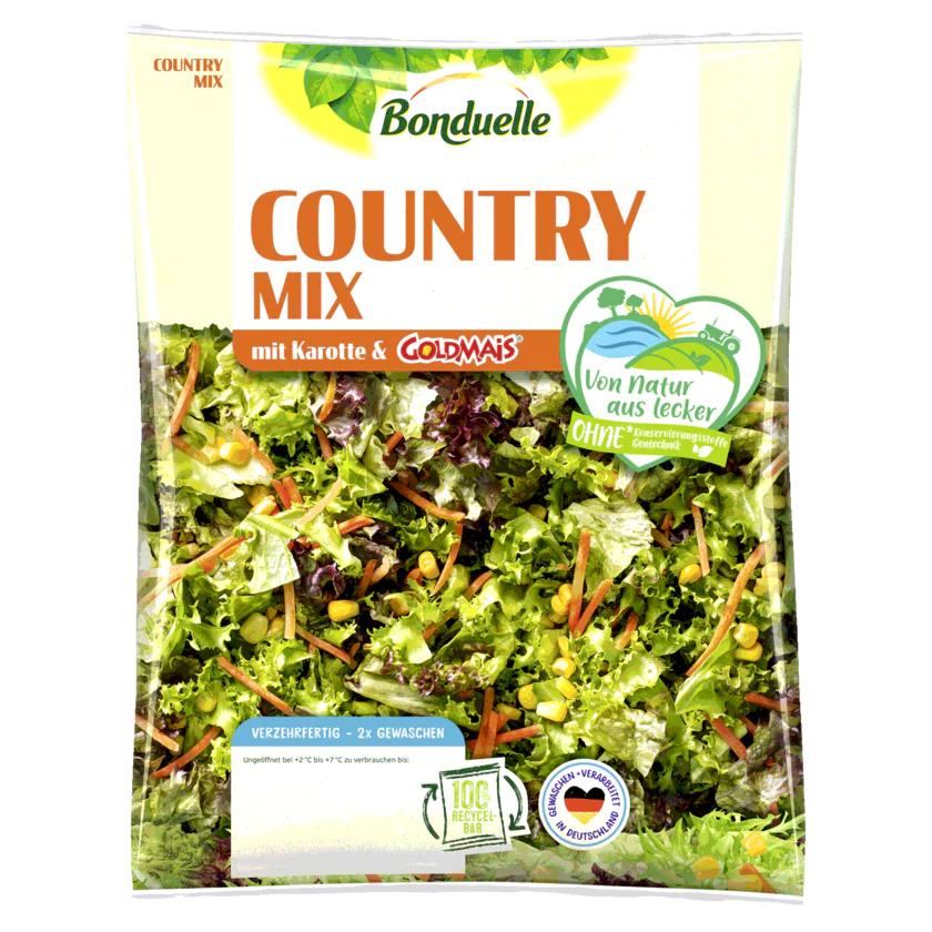 Bonduelle Country Mix mit Karotte & Goldmais 300g - 3083681122817
