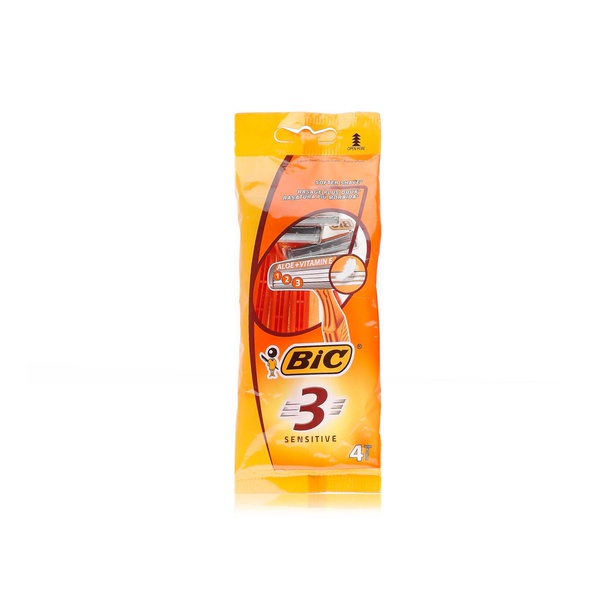 Bic 3Sensitive razors x4 - Waitrose UAE & Partners - 3086126691862