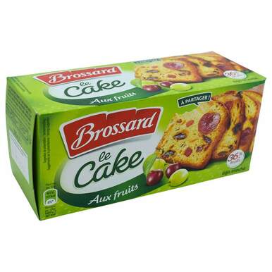 Brossard the sliced fruit cake 300G/10.58 oz - 3088866510052