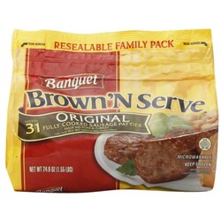 Banquet Sausage Patties - 31000441036