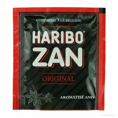 Haribo Zan Anis Flavored Licorice 12g/0.43oz - 3103220080009