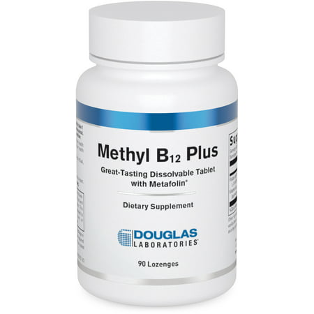 Douglas Laboratories Methyl B12 Plus | Supports Metabolism Energy Blood Cell Production Nervous System and Hormones* | 90 Lozenges - 310539977705