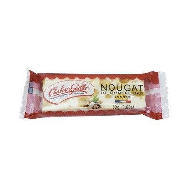 Chabert & Guillot White nougat, bar 30g/1.06 oz - 3105560302704