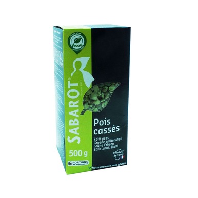 Sabarot French Split Peas 17,6 oz (500 g) - 3111950241003