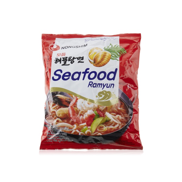 Nongshim seafood ramyun noodles 125g - Waitrose UAE & Partners - 31146033621