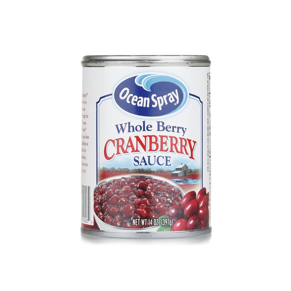 Ocean Spray whole berry cranberry sauce 397g - Waitrose UAE & Partners - 31200016034