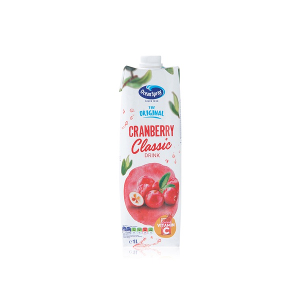 Ocean Spray classic cranberry juice 1ltr - Waitrose UAE & Partners - 31200490032