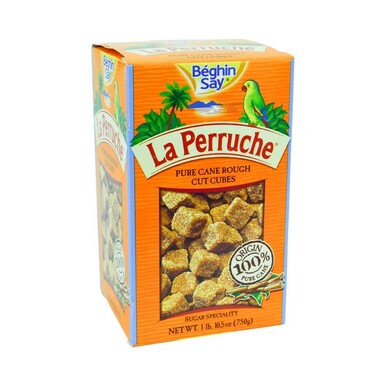La Perruche French Brown Sugar Cane Cubes 750g /26.5 oz - 3174660032316