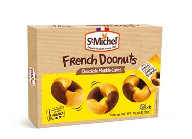 St Michel Marble Cake French Doonut 180g/6.35oz - 3178530412703