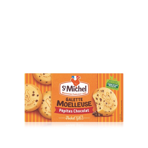 St Michel soft galettes chocolate chips 180g - Waitrose UAE & Partners - 3178530421118